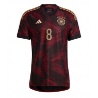 Echipament fotbal Germania Leon Goretzka #8 Tricou Deplasare Mondial 2022 maneca scurta